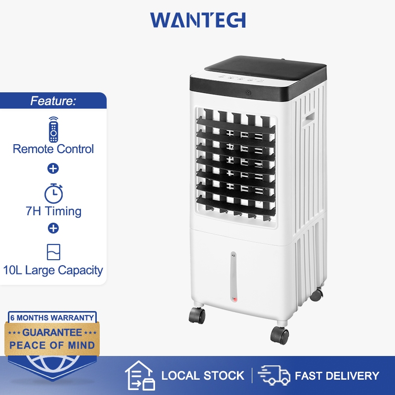 【SG Stock】 WANTECH™ Air Cooler 10L Large Water Tank Powerful Cooler Remote Air Cooler