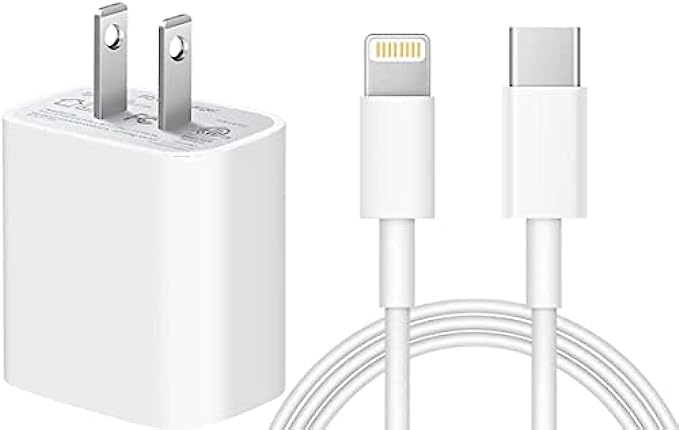 iPhone 11 12 13 Super Fast Charger [Apple MFi Certified ]High Speed Charger 20W PD USB-C Wall Charger Block 6FT Cables Compatible with iPhone 13/13Pro/12/12 Pro/Max/11/11Pro/XS/Max/XR/X/8/8Plus,iPad