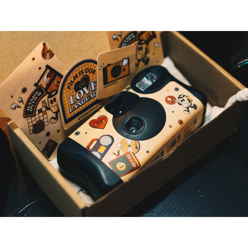 Upcycled Disposable Camera by Hands On Film