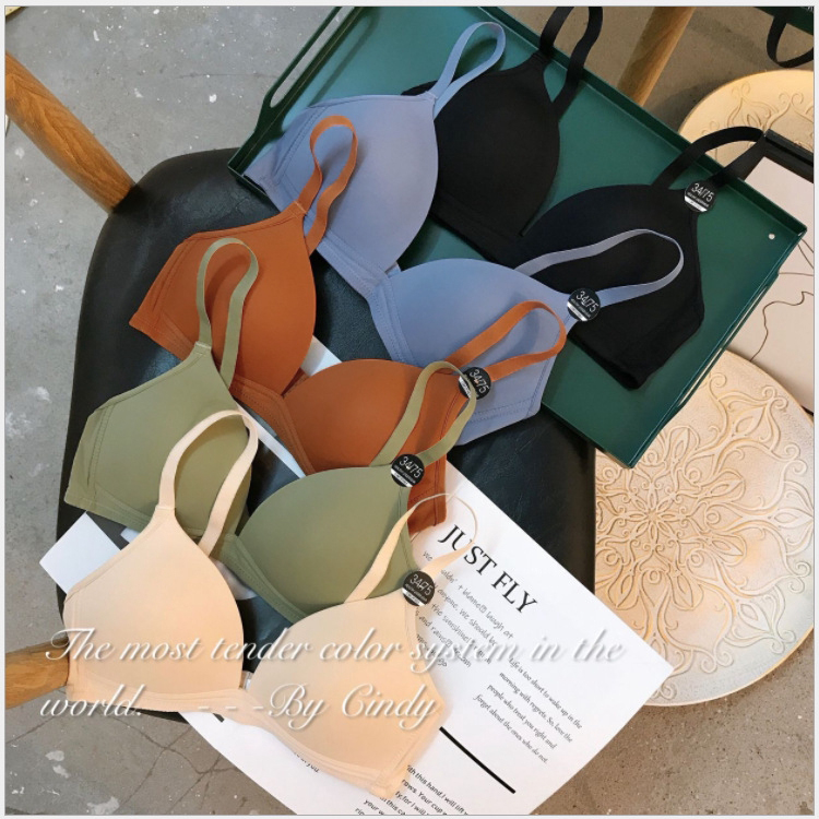 Wireless bra Steel breathable with triangle